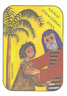 Návrat ztraceného syna • Omalovánky